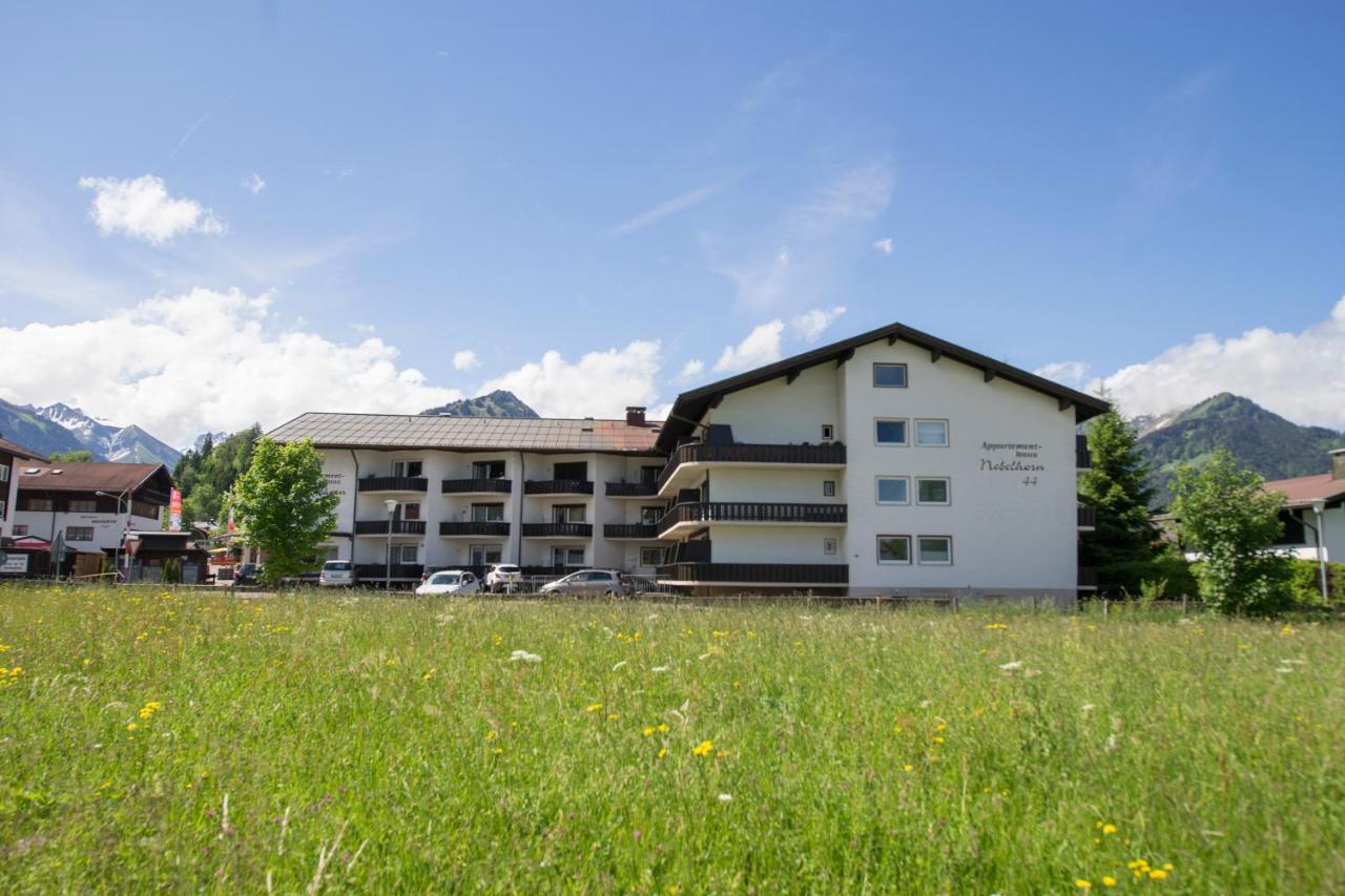 Alpenflair Ferienwohnungen Whg 103 Appartementhaus Nebelhorn Oberstdorf Exteriér fotografie